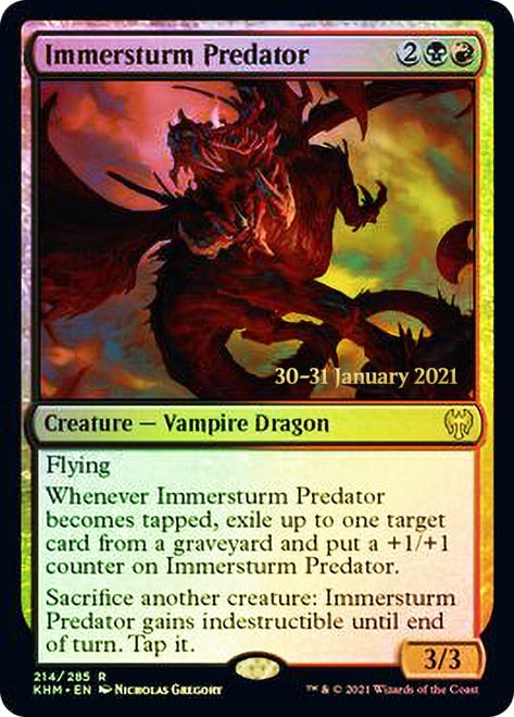 Immersturm Predator [Kaldheim Prerelease Promos] - The Mythic Store | 24h Order Processing