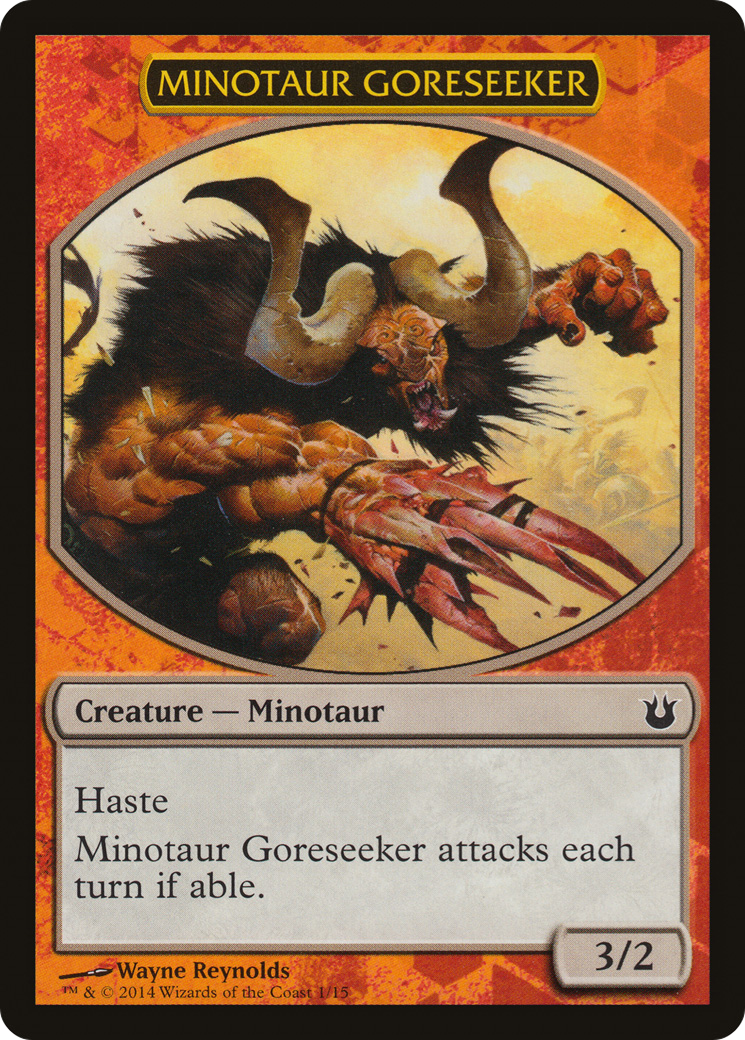 Minotaur Goreseeker [Born of the Gods Battle the Horde] - The Mythic Store | 24h Order Processing