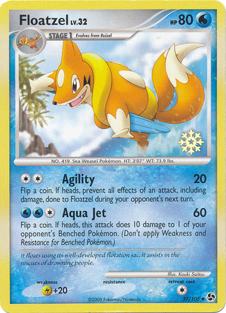 Floatzel (37/106) [Countdown Calendar Promos] - The Mythic Store | 24h Order Processing