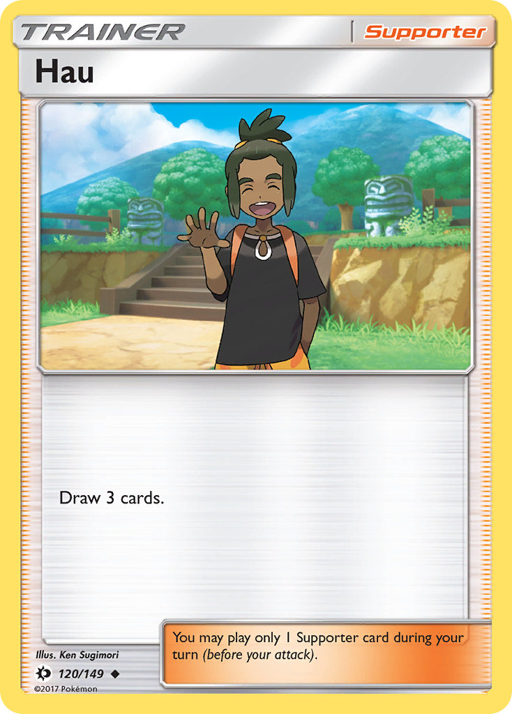 Hau (120/149) [Sun & Moon: Base Set] - The Mythic Store | 24h Order Processing
