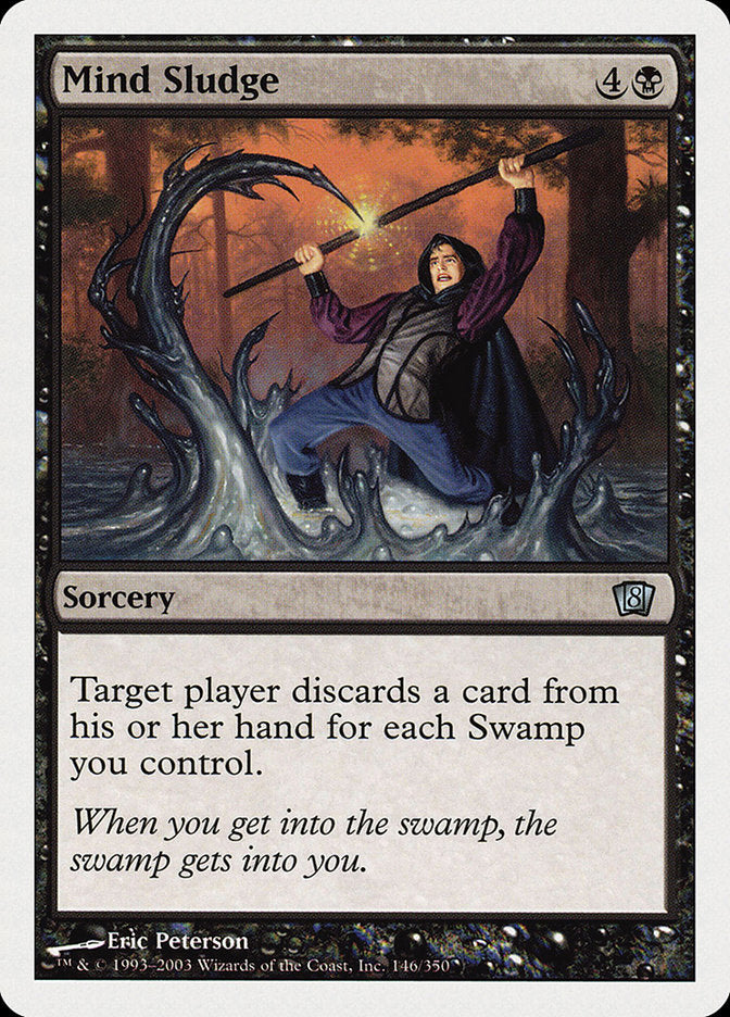 Mind Sludge (8th Edition) (Oversized) [Oversize Cards] - The Mythic Store | 24h Order Processing