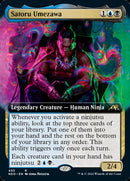 Satoru Umezawa (Extended Art) [Kamigawa: Neon Dynasty] - The Mythic Store | 24h Order Processing