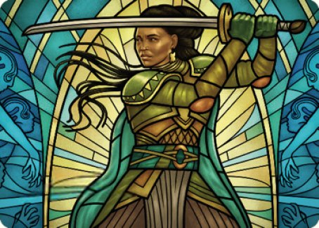 Shanna, Purifying Blade Art Card 2 [Dominaria United Art Series] - The Mythic Store | 24h Order Processing