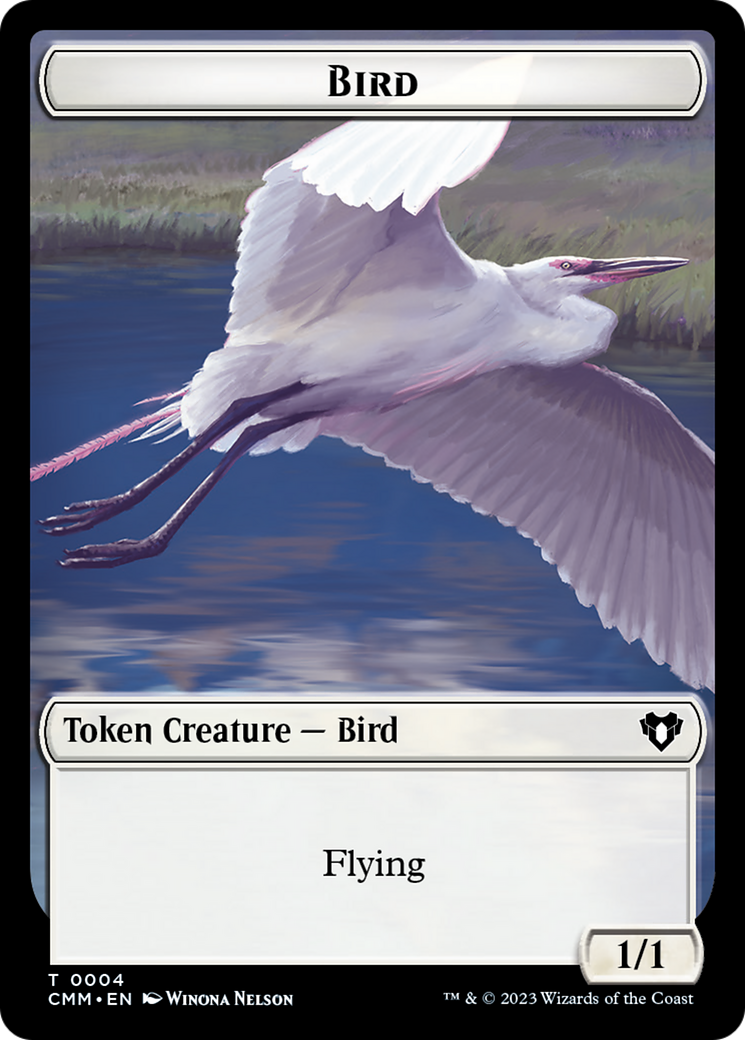 Copy (54) // Bird Double-Sided Token [Commander Masters Tokens] - The Mythic Store | 24h Order Processing