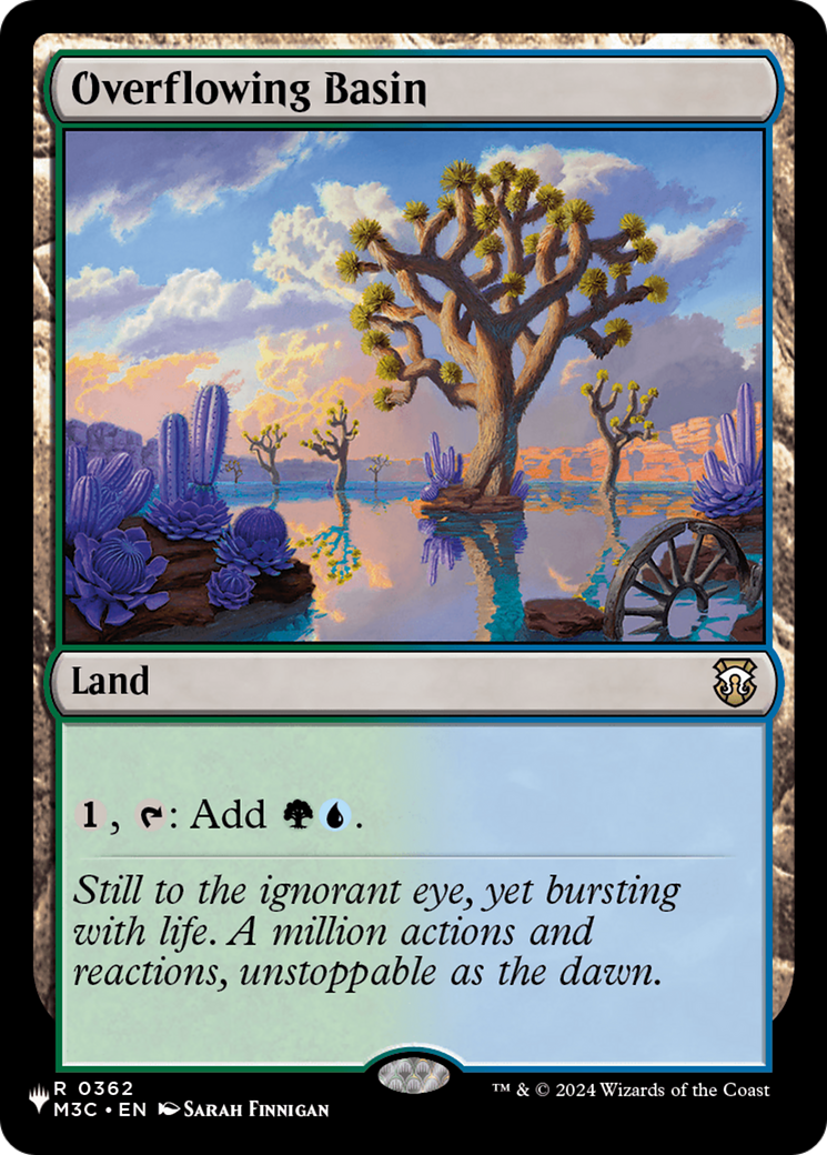 Overflowing Basin (M3C) [The List] - The Mythic Store | 24h Order Processing