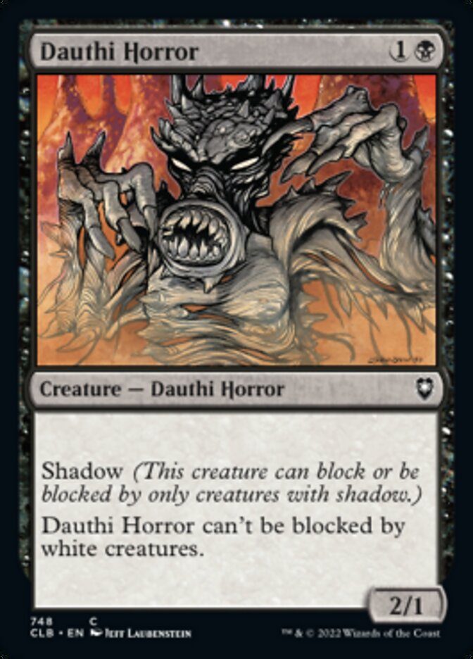 Dauthi Horror [Commander Legends: Battle for Baldur's Gate] - The Mythic Store | 24h Order Processing