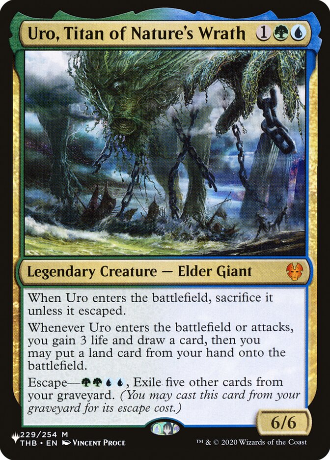 Uro, Titan of Nature's Wrath [The List] - The Mythic Store | 24h Order Processing