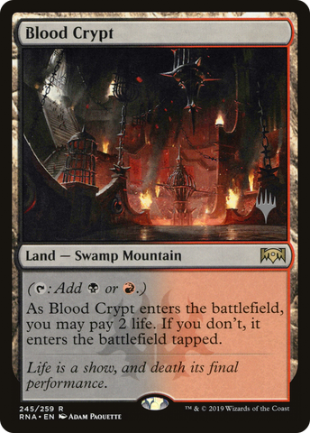 Blood Crypt (Promo Pack) [Ravnica Allegiance Promos] - The Mythic Store | 24h Order Processing