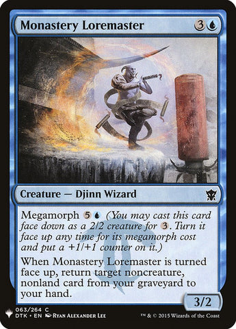 Monastery Loremaster [Mystery Booster] - The Mythic Store | 24h Order Processing