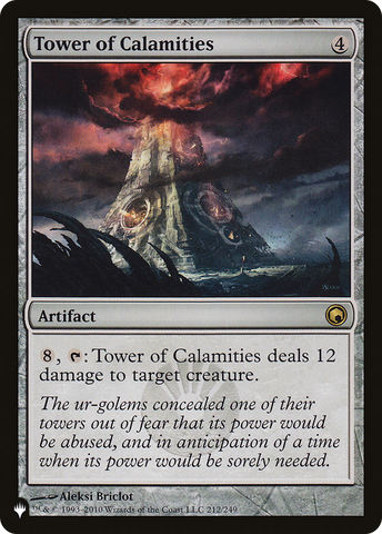 Tower of Calamities [The List] - The Mythic Store | 24h Order Processing