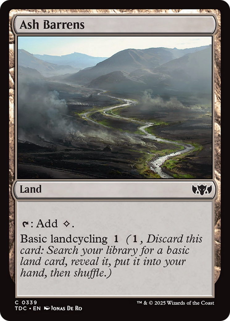 Ash Barrens [Tarkir: Dragonstorm Commander] - The Mythic Store | 24h Order Processing