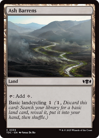 Ash Barrens [Tarkir: Dragonstorm Commander] - The Mythic Store | 24h Order Processing