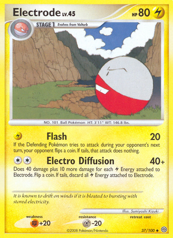 Electrode (37/100) [Diamond & Pearl: Stormfront] - The Mythic Store | 24h Order Processing