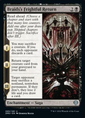 Braids's Frightful Return [Dominaria United] - The Mythic Store | 24h Order Processing