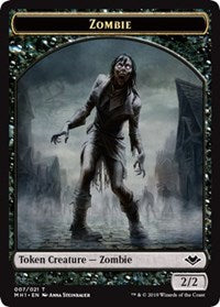 Zombie (007) // Spider (014) Double-Sided Token [Modern Horizons Tokens] - The Mythic Store | 24h Order Processing