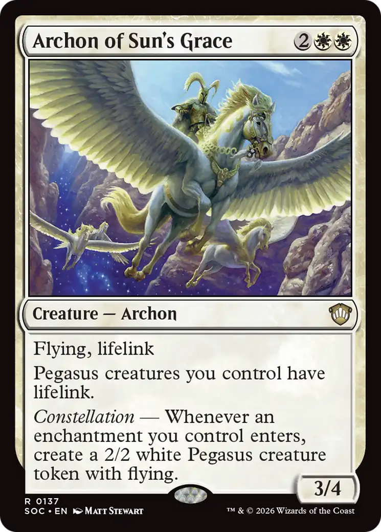 Archon of Sun's Grace [Secrets of Strixhaven Commander] - The Mythic Store | 24h Order Processing