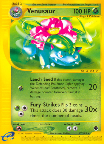 Venusaur (67/165) [Expedition: Base Set] - The Mythic Store | 24h Order Processing