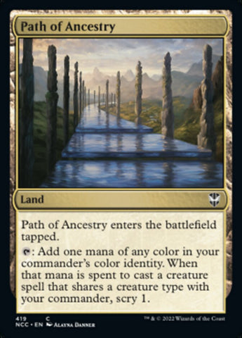 Path of Ancestry [Streets of New Capenna Commander] - The Mythic Store | 24h Order Processing
