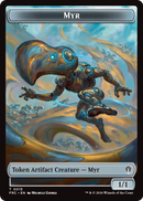 Angel // Myr Double-Sided Token [Reality Fracture Commander Tokens] - The Mythic Store | 24h Order Processing