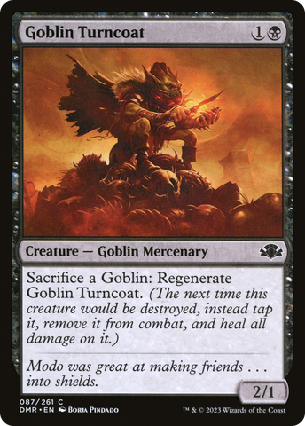 Goblin Turncoat [Dominaria Remastered] - The Mythic Store | 24h Order Processing