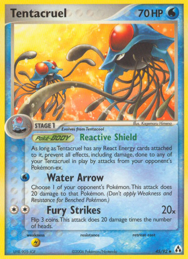 Tentacruel (45/92) [EX: Legend Maker] - The Mythic Store | 24h Order Processing