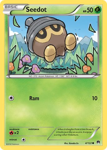 Seedot (4/122) [XY: BREAKpoint] - The Mythic Store | 24h Order Processing