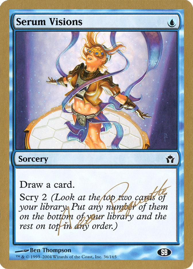 Serum Visions (Aeo Paquette) (SB) [World Championship Decks 2004] - The Mythic Store | 24h Order Processing