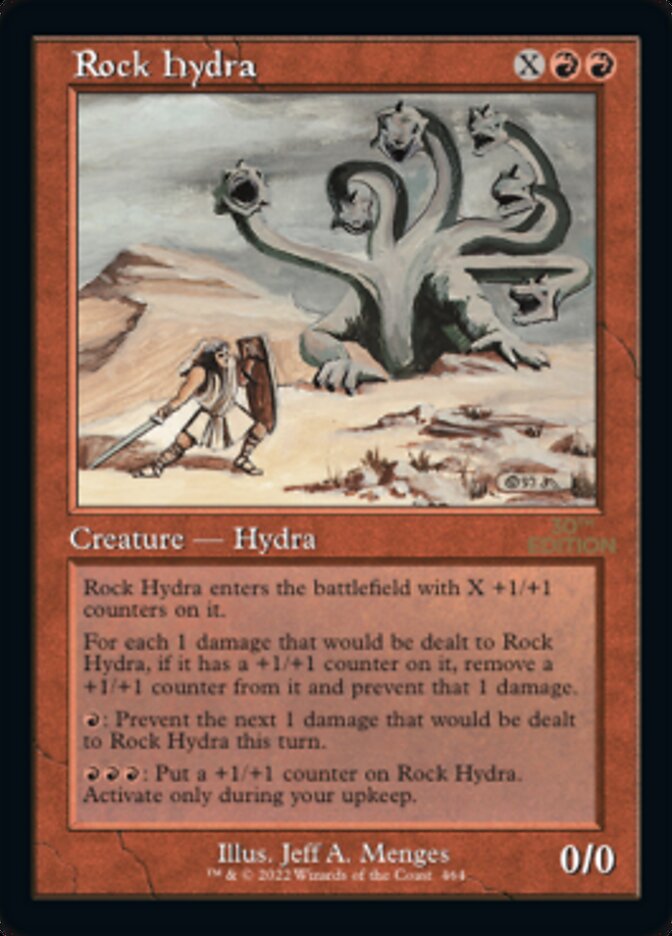 Rock Hydra (Retro) [30th Anniversary Edition] - The Mythic Store | 24h Order Processing