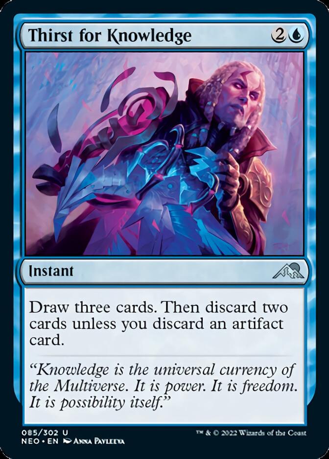 Thirst for Knowledge [Kamigawa: Neon Dynasty] - The Mythic Store | 24h Order Processing