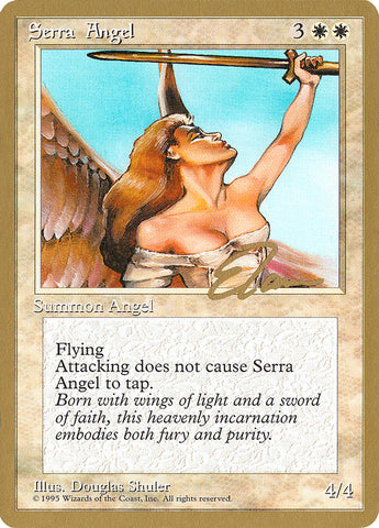 Serra Angel (Eric Tam) [Pro Tour Collector Set] - The Mythic Store | 24h Order Processing