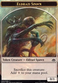 Eldrazi Spawn (002) // Eldrazi Double-Sided Token [Planechase Anthology Tokens] - The Mythic Store | 24h Order Processing