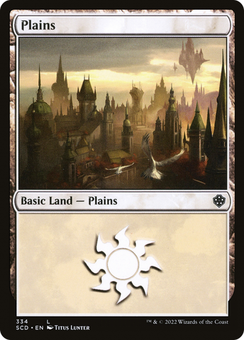 Plains (334) [Starter Commander Decks] - The Mythic Store | 24h Order Processing