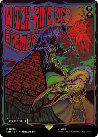 Witch-king of Angmar (Borderless Poster) (Serialized) [The Lord of the Rings: Tales of Middle-Earth] - The Mythic Store | 24h Order Processing