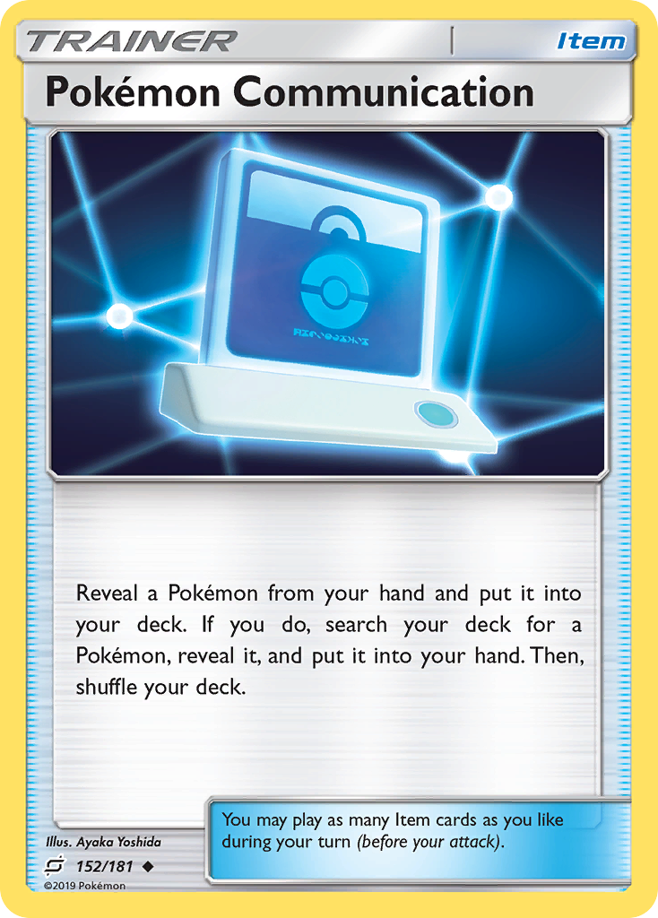 Pokemon Communication (152/181) [Sun & Moon: Team Up] - The Mythic Store | 24h Order Processing