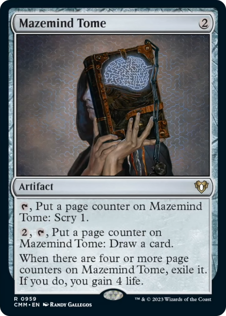 Mazemind Tome [Commander Masters] - The Mythic Store | 24h Order Processing