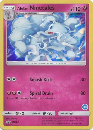 Alolan Ninetales (SM128) (Deck Exclusive #30) [Sun & Moon: Trainer Kit - Alolan Ninetales] - The Mythic Store | 24h Order Processing