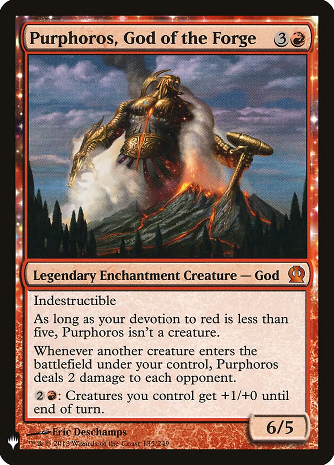 Purphoros, God of the Forge [Mystery Booster] - The Mythic Store | 24h Order Processing