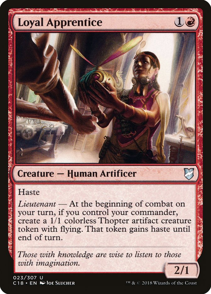 Loyal Apprentice [Commander 2018] - The Mythic Store | 24h Order Processing