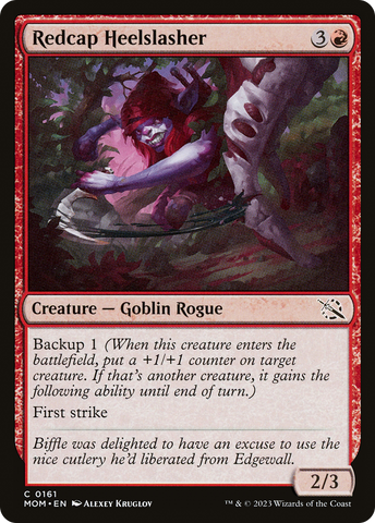 Redcap Heelslasher [March of the Machine] - The Mythic Store | 24h Order Processing