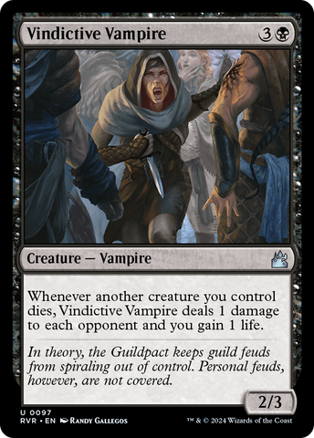 Vindictive Vampire [Ravnica Remastered] - The Mythic Store | 24h Order Processing