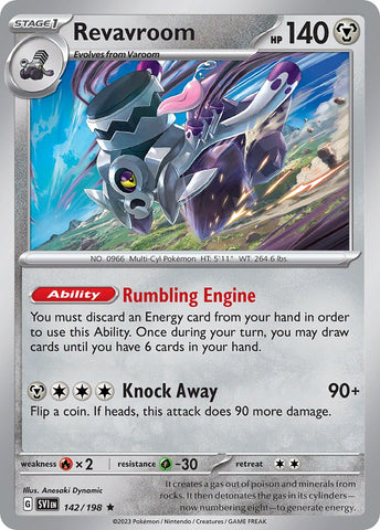 Revavroom (142/198) (Theme Deck Exclusive) [Scarlet & Violet: Base Set] - The Mythic Store | 24h Order Processing