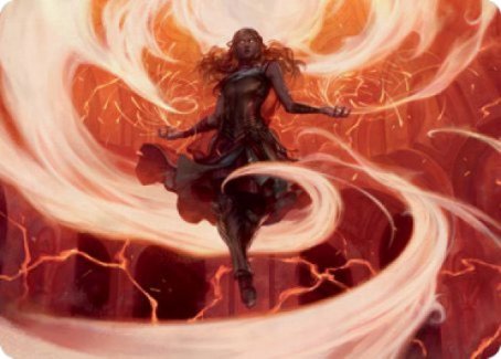 Crackle with Power Art Card [Strixhaven: School of Mages Art Series] - The Mythic Store | 24h Order Processing