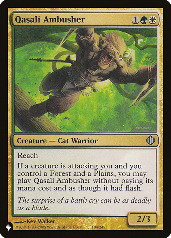 Qasali Ambusher [The List] - The Mythic Store | 24h Order Processing