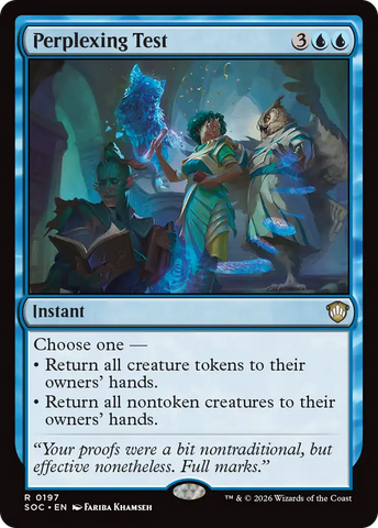 Perplexing Test [Secrets of Strixhaven Commander] - The Mythic Store | 24h Order Processing