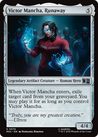 Victor Mancha, Runaway [Marvel Super Heroes Commander] - The Mythic Store | 24h Order Processing