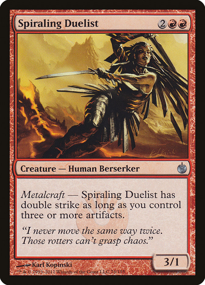 Spiraling Duelist [Mirrodin Besieged] - The Mythic Store | 24h Order Processing