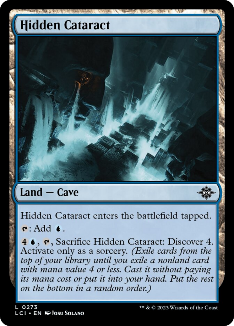 Hidden Cataract [The Lost Caverns of Ixalan] - The Mythic Store | 24h Order Processing