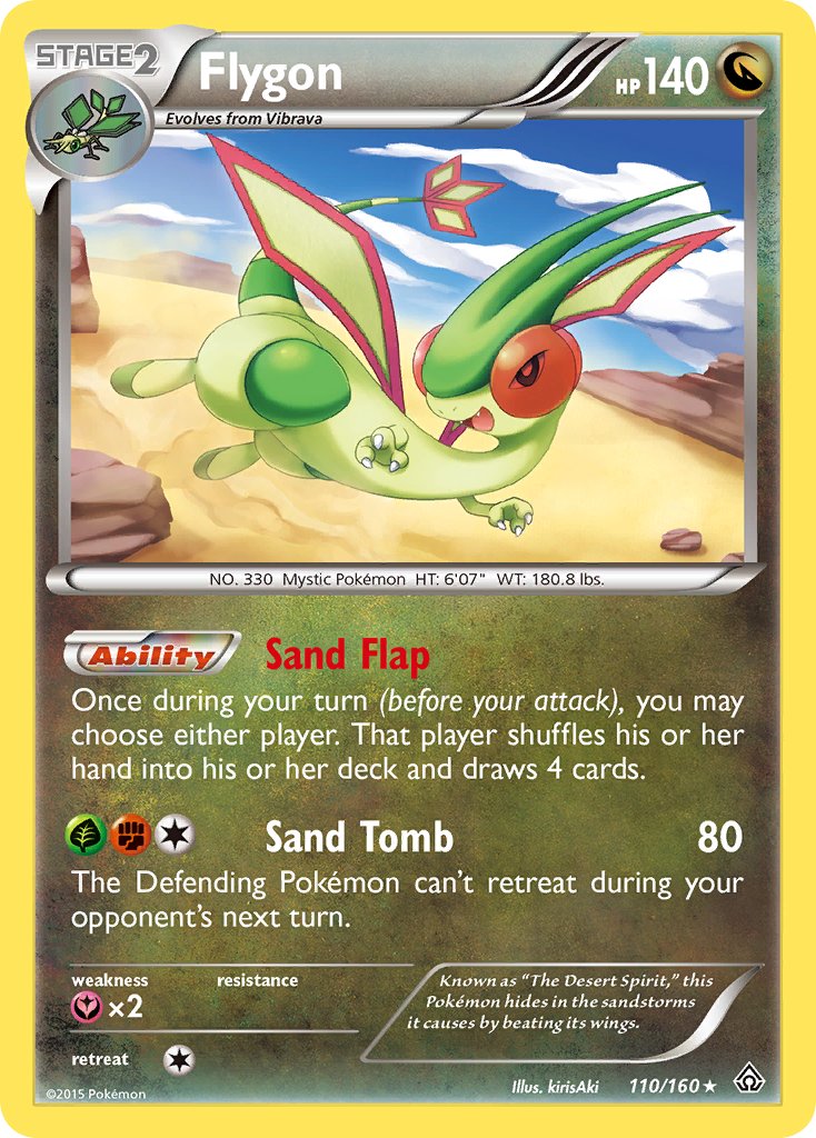 Flygon (110/160) (Cosmos Holo) (Blister Exclusive) [XY: Primal Clash] - The Mythic Store | 24h Order Processing