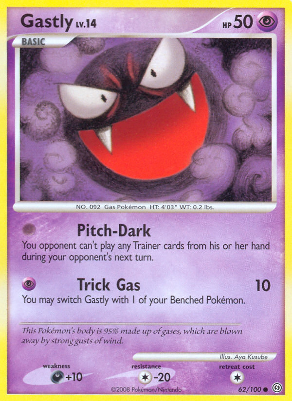 Gastly (62/100) [Diamond & Pearl: Stormfront] - The Mythic Store | 24h Order Processing