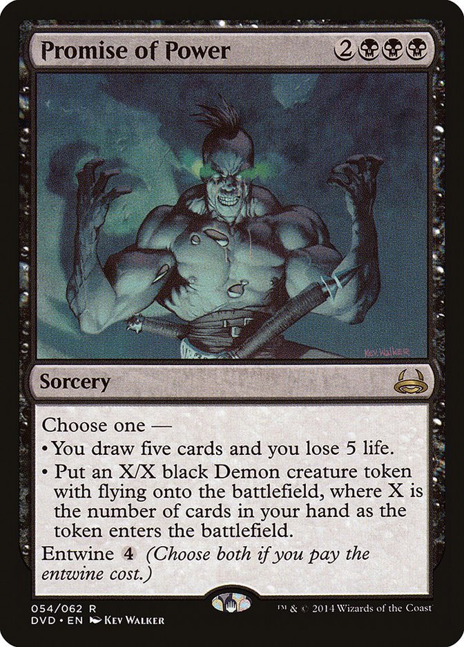 Promise of Power (Divine vs. Demonic) [Duel Decks Anthology] - The Mythic Store | 24h Order Processing